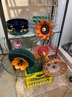 Yard Art Flowers