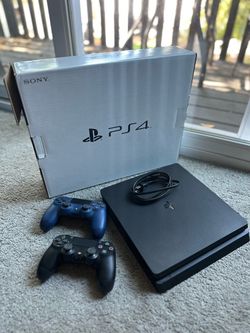 PS4 1 TB with 2 controllers