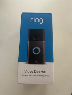 Ring Video Doorbell-Bronze color(wired in version)