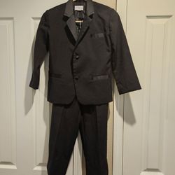 BOYS BLACK DRESS SUIT