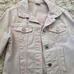 Zara Light pink denim jacket