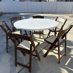 48 Inch Round Folding Tables