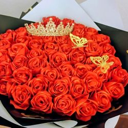 50 Forever Roses Bouquet