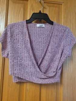 Julia Short Sleeve Top. Size Large