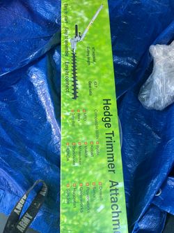 Hedge Trimmer Attachment 16-Inch Cutting Length