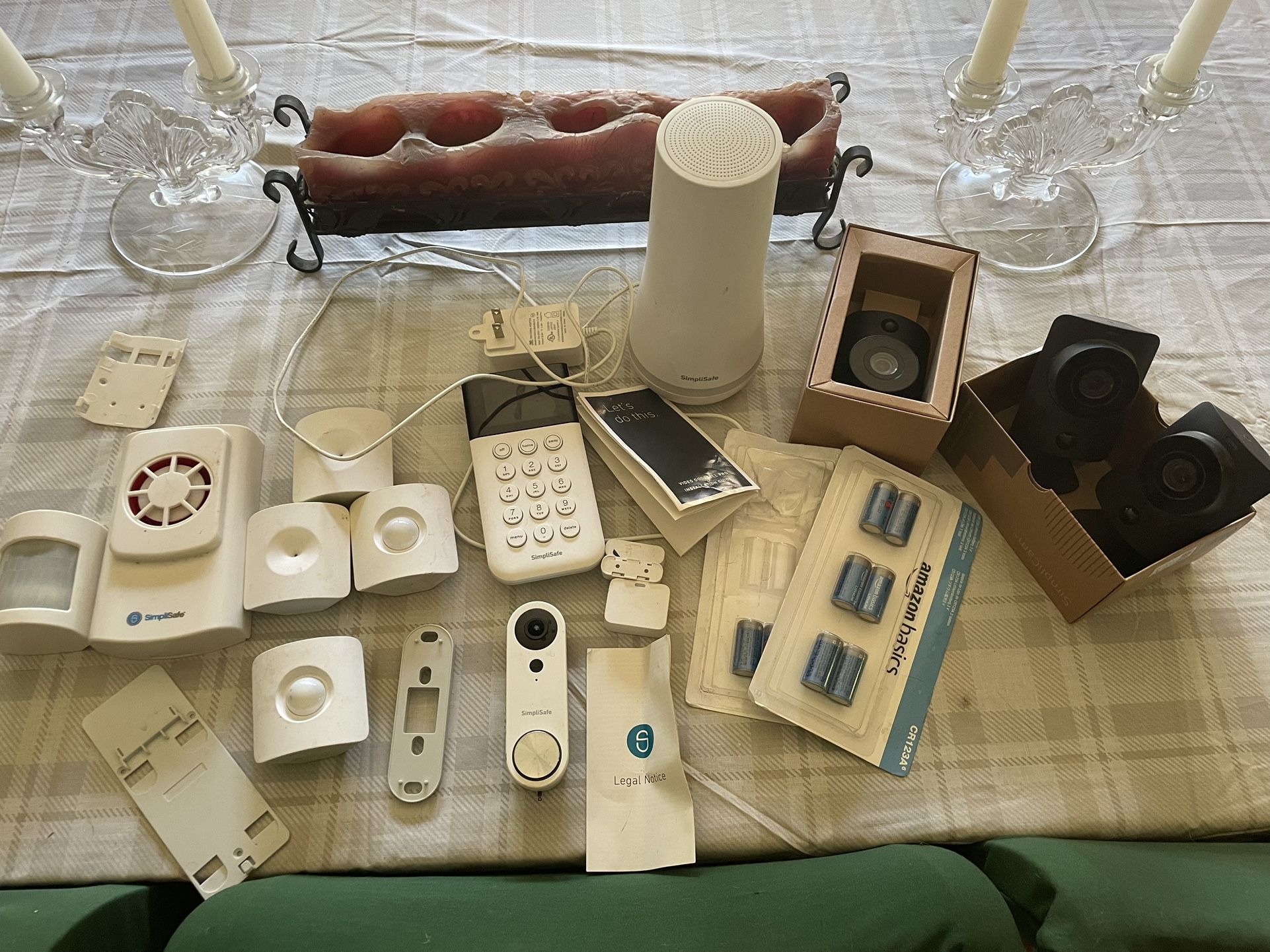 SimpliSafe Home Security System – Full Kit w/ Cameras, Sensors, Doorbell + Extras