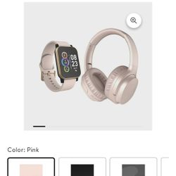 Headphones And Skart Waych New In Box