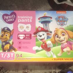 2T3T training pants 94 disposable pants