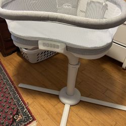 Halo Bassinet Bassinest Swivel Sleeper Luxe Dove Grey Tweed