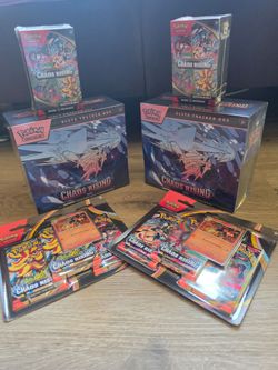 Pokémon chaos rising ETB + extras