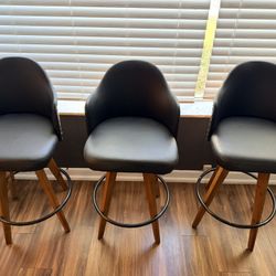 Wood Bar Stools