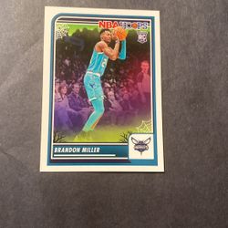 Brandon Miller Rookie 2023-24 Hoops #245