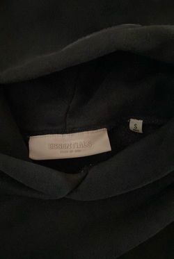 Fear of God Essentials Hoodie Black Size S