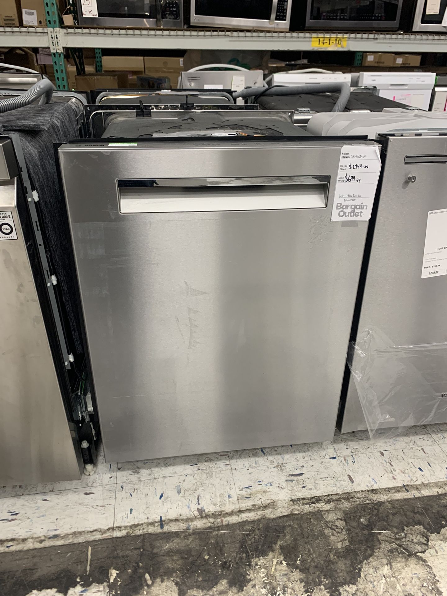 Bosch 24 In Tall Tub Dishwasher