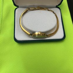 Rare Vintage Women’s Mechanical Wristwatch. Gold Plated. Working Perfectly. 