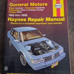 HAYNES REPAIR MANUEL  cutlass