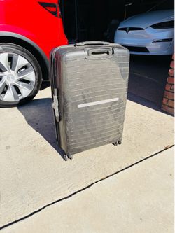 Large hard shell suitcase for $10.