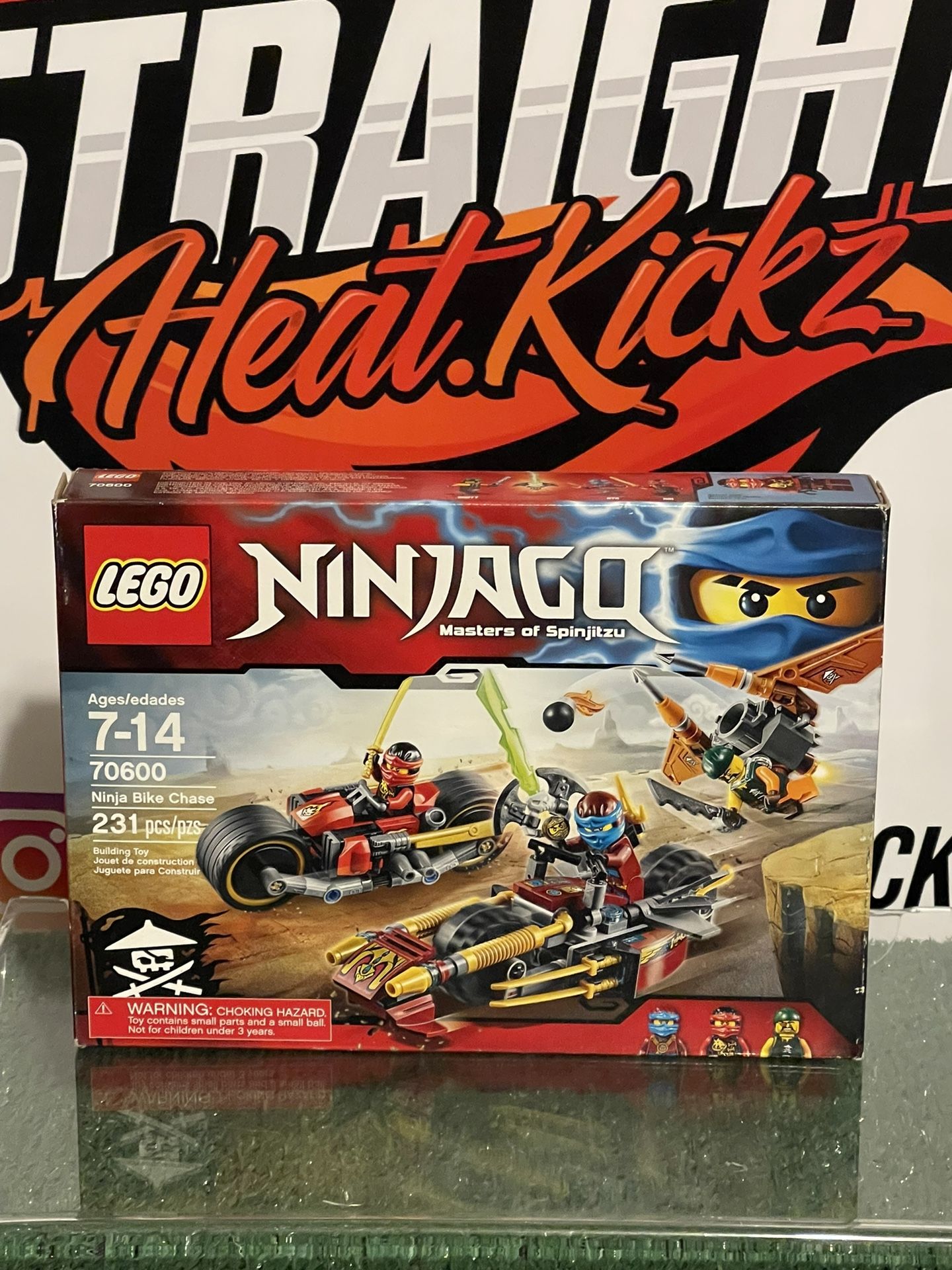 Lego ninjago ninja bike chase 70600 hotsell