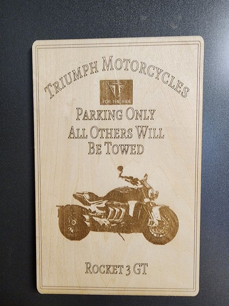 Motorcycle Parking Only Signs