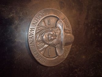 Vintage John Wayne belt buckle