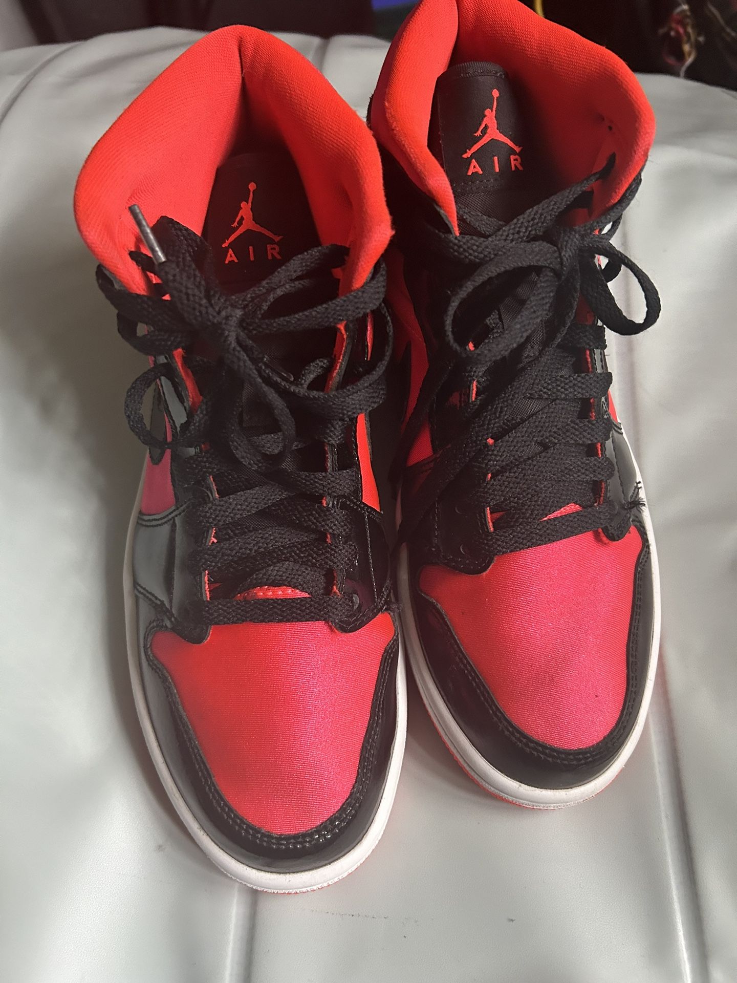 A pair of Jordans
