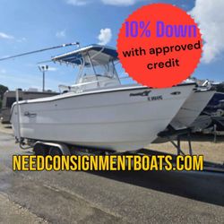 2003 Pro Sport Prokat 22 pro-cat center console boat