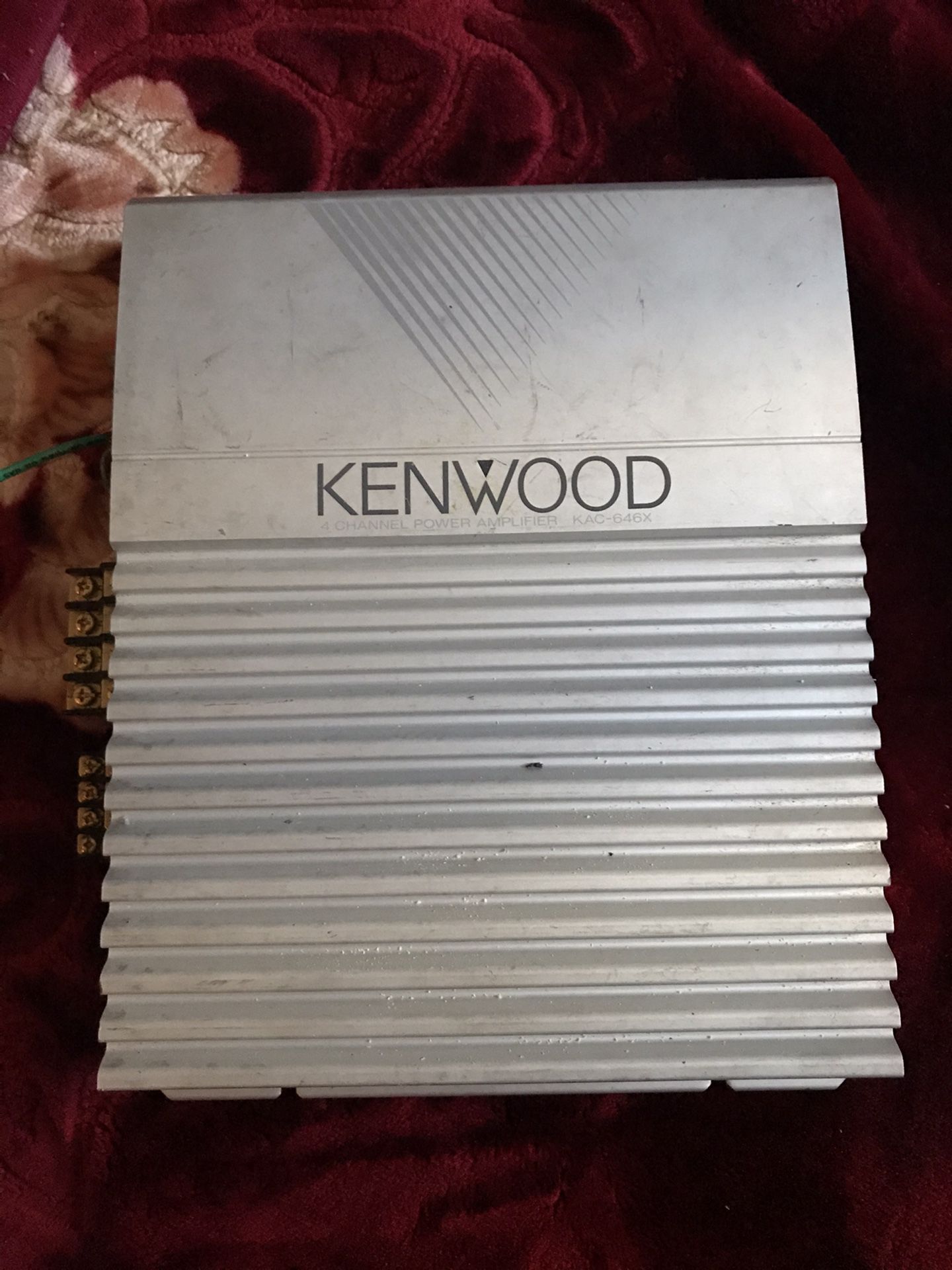 Kenwood 4 Channel Power Amplifier
