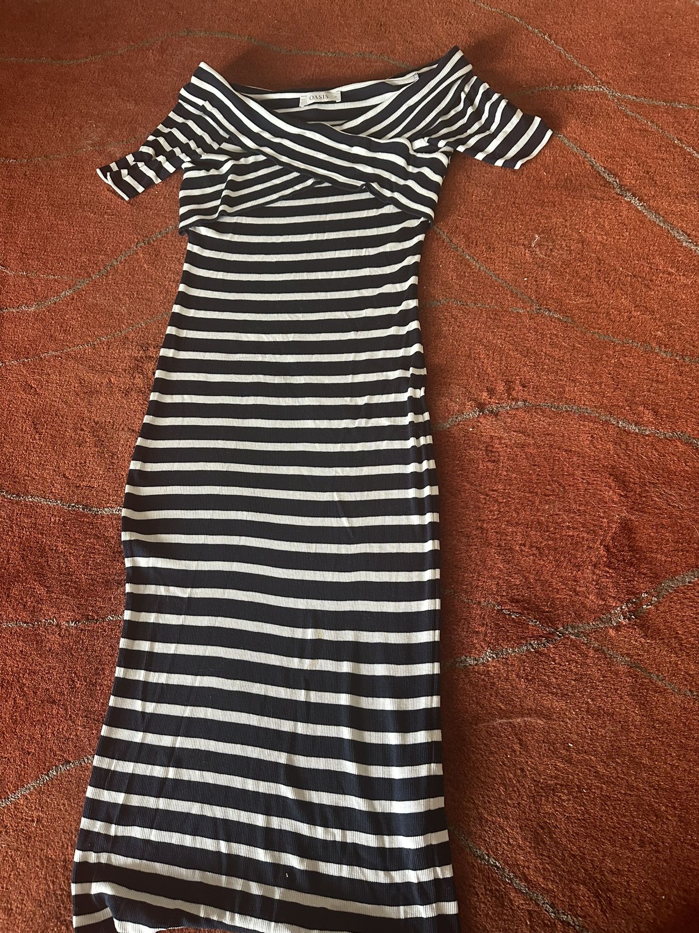 Navy/white Summer Dress