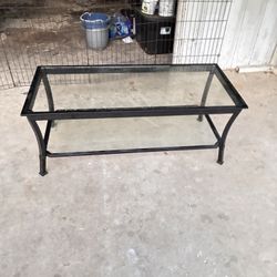 Glass Coffee Table 