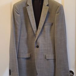 Topman 3-Piece Skinny Fit Gray Suit
