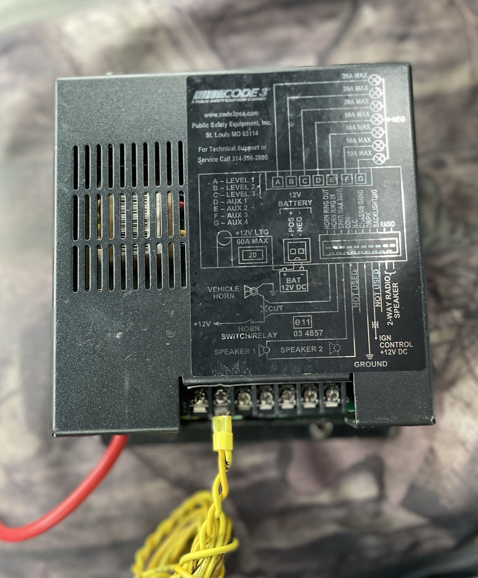 Code 3 H2Covert Siren - 3599L5 for Sale in Tampa, FL - OfferUp