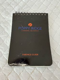 Poppy Ridge Yardage Golf Course Guide