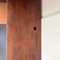 Mahogany Finished Solid Wood Desk