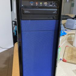 Old GEN gaming PC+Case 20 Gigs DDR3 2133 MHz AMD FX 6300 CPU ASUS HD6670 GPU 1 TB Seagate HDD.