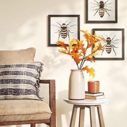 Set Of 3 Bee Wall Art - Threshold 