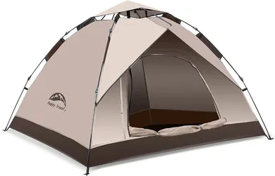 HAPPY TRAVEL 4 Person 60 Second Camping Tent