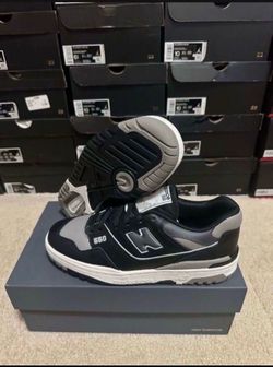 Balance 550 Grey Black /BB550SR1 Size 9 Brand New