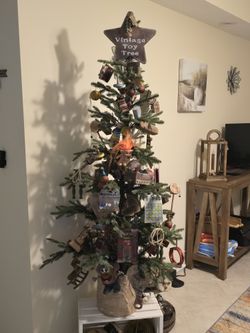 Vintage Toy Tree