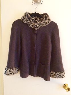 Beautiful lady coat size L