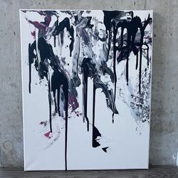 Gothic Abstract Art : The Death Of Odile 