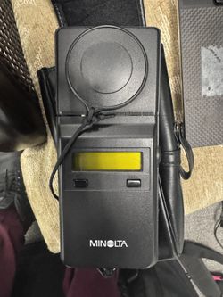 Minolta Illuminance Meter T-1 – Professional Light / Lux Meter – Japan