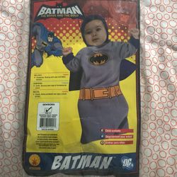 Batman costume size newborn 0-9 months