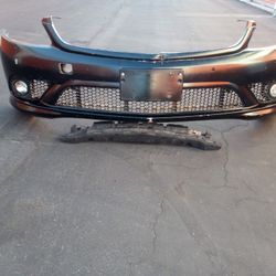 2007-2010 Mercedes CL550 Complete Front Bumper With All The Accessories And Inner Fillers With Accessories And Parking Assistance Sensors OEM.
