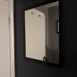 Black Framed Mirror