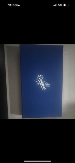 Los Angeles Dodgers 2023 Membership Box with Brooklyn Dodgers Pennant & Pins