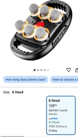 6-Head Massage Gun