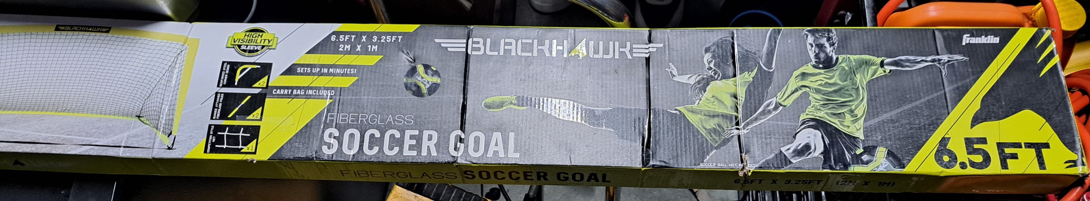 Portable Soccer Goal Blackhawk Youth Net 6.5 × 3.25 for Sale in