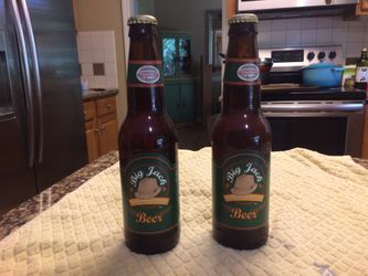 Washington Redskins Big Jack Empty Bottle Commemorating Jack Kent Cook Stadium circa 1990