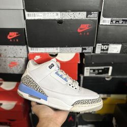 Jordan UNC 3s size 10.5 USED But Clean 