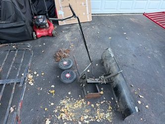 Craftsman Snow Plow Blade Attachment